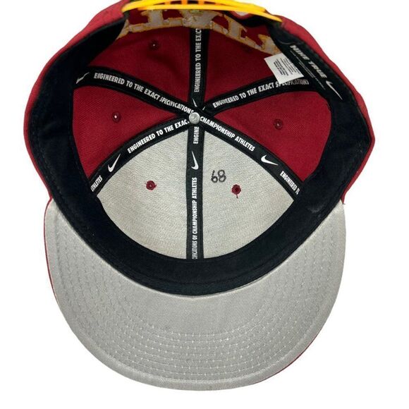 Nike Men’s Iowa State Cyclones Flat Bill SnapBack Hat - Picture 7 of 11